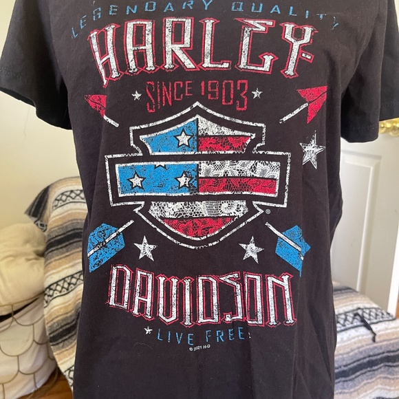 Harley Davidson NWT women’s T-shirt XL - Picture 2 of 10
